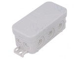 Carcasă cutie de conexiuni 43x90x37mm IP55 gri
