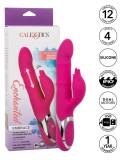 Vibrator Rabbit cu Bile si Miscare Ritmica Enchanted Embrace CalExotics, Roz