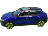 Macheta Volkswagen T-Roc albastru 1:43 Bburago