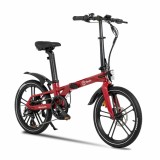 Bicicletă Electrică Youin BK1350R MARBELLA Roșu 250 W 20&quot;