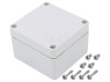 Carcasă Universală Gri 80x82x55mm PC 080806
