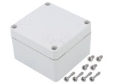 Carcasă Universală Gri 80x82x55mm PC 080806