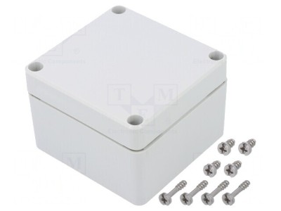 Carcasă Universală Gri 80x82x55mm PC 080806 foto