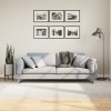 VidaXL Covor IZA aspect scandinav, cu fire scurte, crem, 160x230 cm 375442
