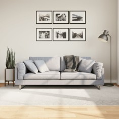 vidaXL Covor &quot;IZA&quot; aspect scandinav, cu fire scurte, crem, 160x230 cm 375442