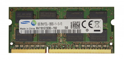 Memorie Laptop Samsung 8GB 1600 Mhz PC3L 1.35V M471B1G73EB0 foto