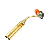Cap arzator pentru butelie gaz spray cu flacara dubla, 1300&deg;C, rotire 360&deg;