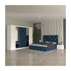 Dormitor Sofia Albastru 160x200cm