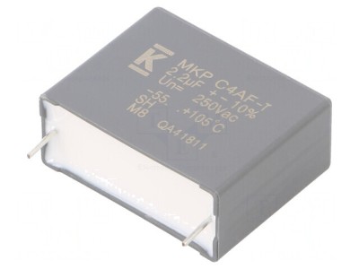 Condensator Polipropilenă DC-Link 2.2uF 3.4m&amp;Omega; THT foto