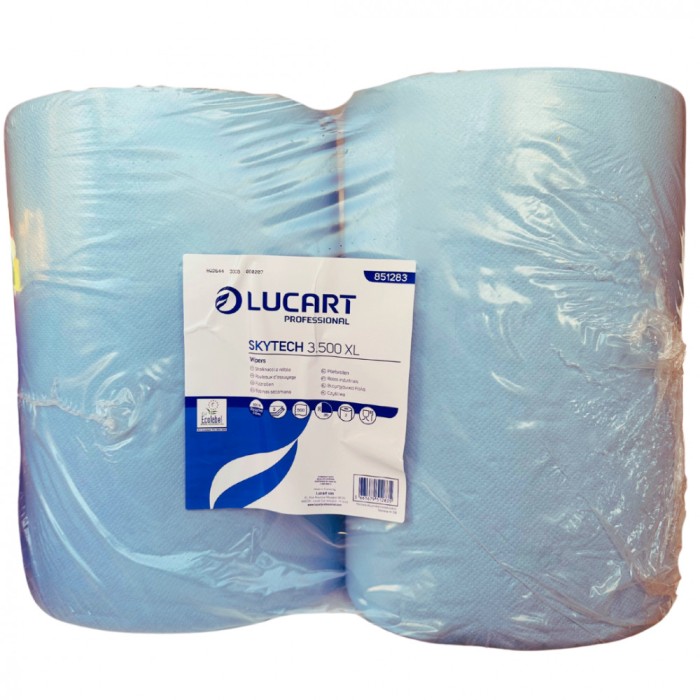 Set 2 Role Industriale Albastre, 3 Straturi, Lucart Skytech 3.500 XL