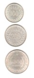 SV * Finlanda LOT 3 x ARGINT 100 - 200 MARKKAA 1957 si 1000 MARKKAA 1960 * AUNC / -UNC, Europa
