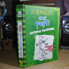 JEFF KINNEY - JURNALUL UNUI PUSTI * VOL. 3 : ULTIMA PICATURA , 2011 #