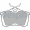 DELPHI LP1626 set placute frana,frana disc