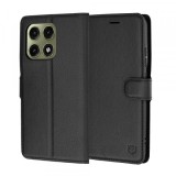 Husa pentru Motorola Edge 70 Pro, Techsuit, Leather Folio, Neagra