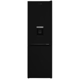 Combina frigorifica Heinner HCNF-V291BKWDE++, 294 l, No Frost, Dozator de apa, H 186 cm, Clasa E, Negru