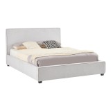 Cumpara ieftin Pat dublu Bedkagrey Pako World Gri 160x200x20 cm