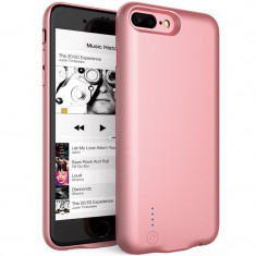 Husa Baterie Ultraslim iPhone 7 Plus/8 Plus, iUni Joyroom 3800mAh, Rose Gold foto