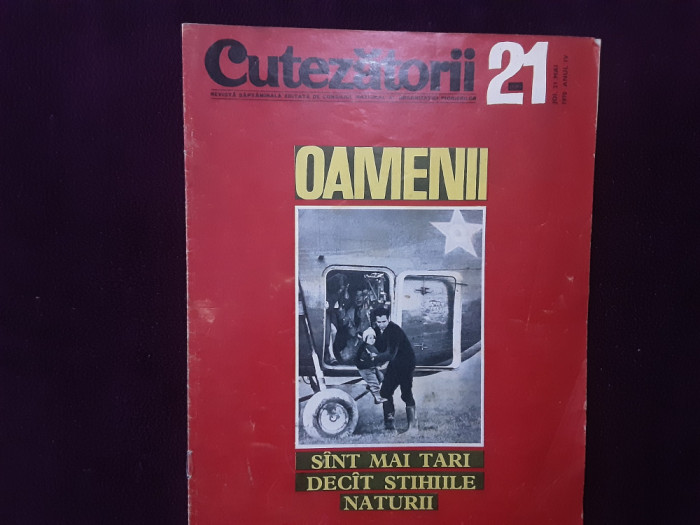 Revista Cutezatorii Nr.21 - 21 mai 1970