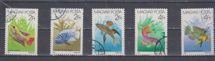 A12 S3 6 - Timbre foarte vechi - Ungaria - pesti exotici