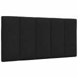 VidaXL Pernă pentru tăblie de pat, negru, 100 cm, material textil