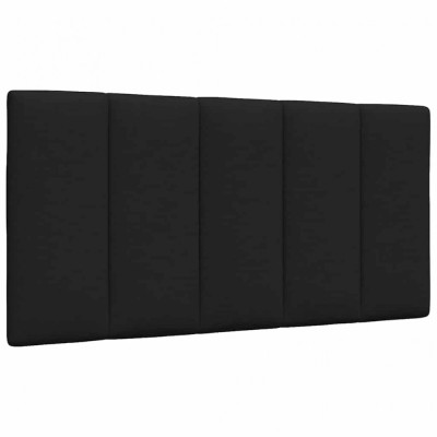 vidaXL Pernă pentru tăblie de pat, negru, 100 cm, material textil foto