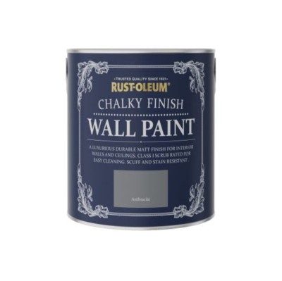 Vopsea Lavabila Chalky Wall Paint Anthrachite 1 Litru foto