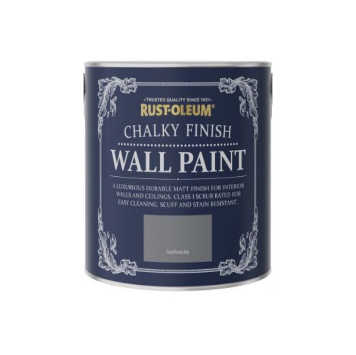 Vopsea Lavabila Chalky Wall Paint Anthrachite 1 Litru