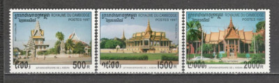 Cambodgea.1997 30 ani Acordul ASEAN-Vederi din Phnom Penh MC.802 foto