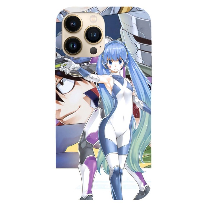 Husa compatibila cu Apple iPhone 15 Plus model Hermit Mio Edens Zero, Silicon, TPU, Viceversa