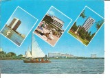 #carte postala-LITORAL, Circulata, Printata