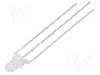 Dioda LED, 3mm, ro&amp;#351;u/albastru, {{Luminozitate}}, 20mA, 1,6...2,4/2,6...3,4V, LUCKYLIGHT - 309VBC2E-A-1C-B41B