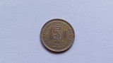 Federatia Malaya -5 cents 1948, Asia