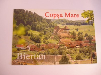 QW24 C - Carte postala - tematica turism - vedere - Copsa Mare 1 foto
