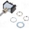 Intrerupator basculant, 3 pozitii, mod comutare ON-OFF-ON, SP3T, Nidec Copal Electronics - ET110E12-Z