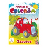 Tractor. Privim si coloram