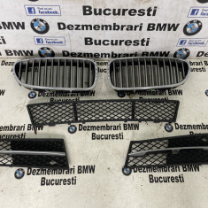 Grila,proiectoare bara fata originala BMW seria 5 F10,F11 NFL