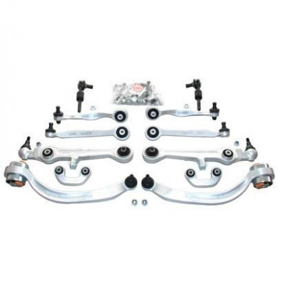 Kit brate suspensie / directie VW Passat 3B3, 3B6 (10.2000 - 08.2005) - 12 piese QWP WSS998 foto