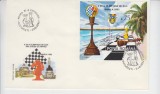 C12 - FDC Romania - A 30-a Olimpiada de sah - Manila - colita - LP1287 - 1992, Romania de la 1950, Sport