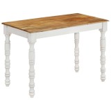 Cumpara ieftin Masa de bucatarie, 110x60x76 cm, lemn masiv de mango
