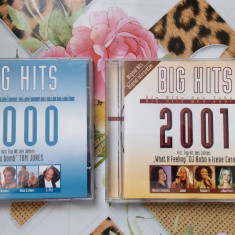 CD BIG HITS , ANUL 2000 SI 2001 , LOT 2 CD-URI