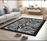 Cumpara ieftin Covor Zebra Living Dormitor Bucatarie Antiderapant Bumbac Poliamida Lavabil 80x150 120x180 180x280 cm