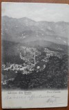 Carte postala, Sinaia, Piscul Cainelui, inceput de secol XX