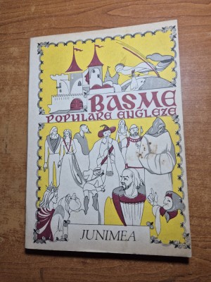 carte pentru copii - basme populare engleze - din anul 1981 foto