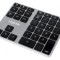 Tastatură fără fir Bluetooth neagră 10m