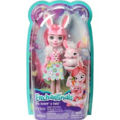 Papusa Enchantimals - Bree Bunny si Twist