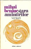 Cumpara ieftin Tara amintirilor. Versuri - Mihai Beniuc