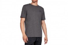Tricou Under Armour Sportstyle Left Chest Tee 1326799-019 gri foto