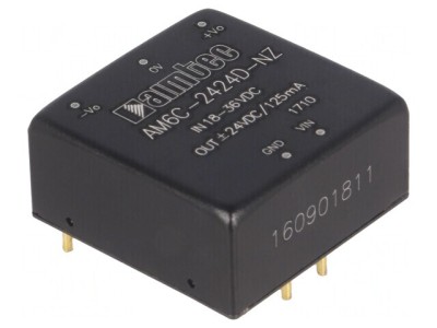 Convertor DC/DC 6W 18-36V la 24V/-24V foto