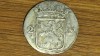 R10 Olanda raritate - republica celor 7 provincii unite - 2 stuivers 1791 - argint, Europa