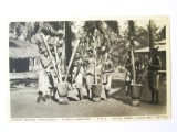 Rară! Carte poștală necirculată anii 30 Africa Orientală Portugheză(Mozambic):Triburi indigene,obiceiuri și datini